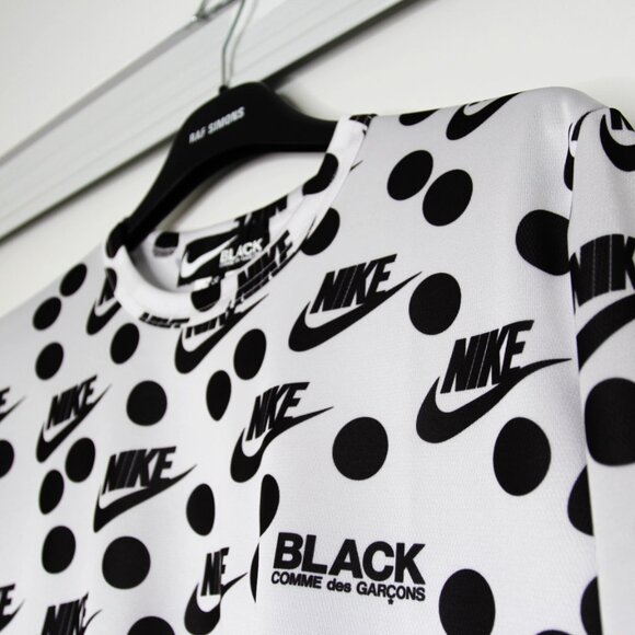 BNWT AW20 COMME DES GARCONS BLACK x NIKE LS TSHIRT JERSEY S - Picture 4 of 14